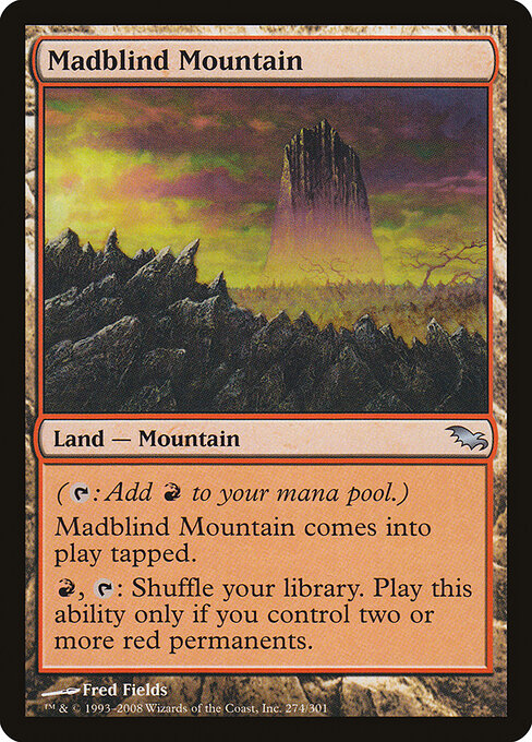 Madblind Mountain - Shadowmoor - 274