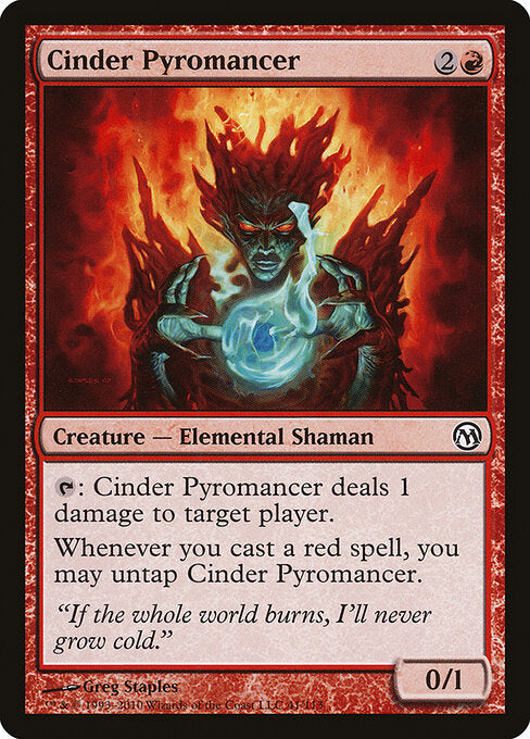 Cinder Pyromancer - Duels of the Planeswalkers - 41