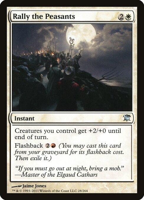 Rally the Peasants - Innistrad - 28