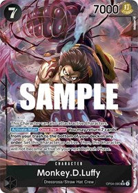 Monkey.D.Luffy (090) (Alternate Art) - Kingdoms of Intrigue - OP04-090