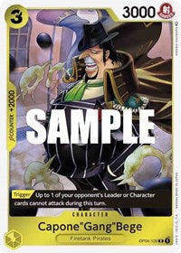 Capone"Gang"Bege - Kingdoms of Intrigue - OP04-100