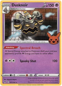 Dusknoir - Trick or Trade BOOster Bundle 2023 - 071/185