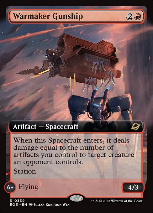 Warmaker Gunship - Edge of Eternities - 339