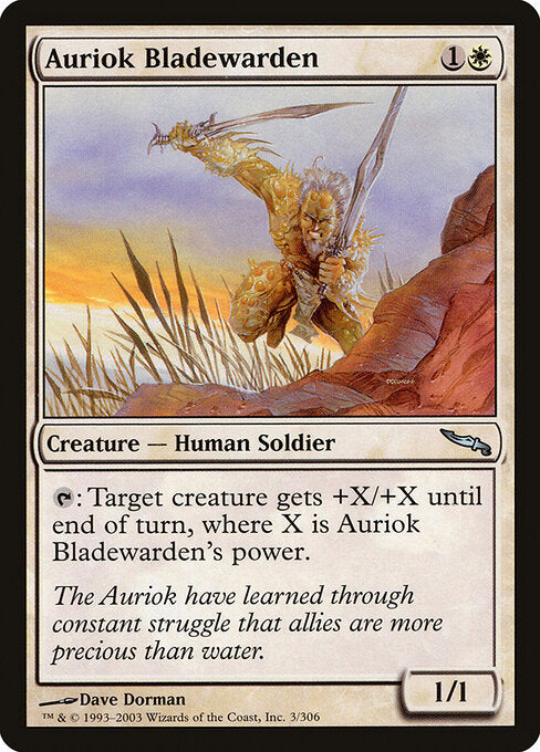 Auriok Bladewarden - Mirrodin - 3