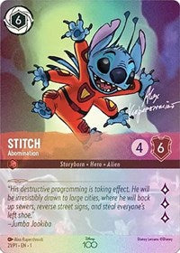 Stitch - Abomination (Alternate Art) - Disney100 Promos - 21