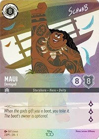 Maui - Demigod (Alternate Art) - Disney100 Promos - 23