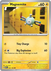 Magnemite - SV: Scarlet & Violet 151 - 081/165
