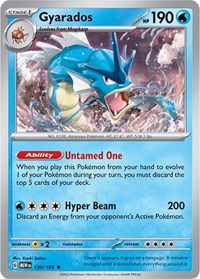 Gyarados - SV: Scarlet & Violet 151 - 130/165