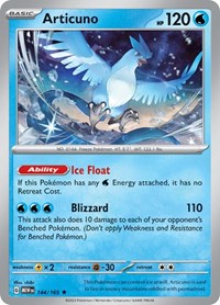 Articuno - SV: Scarlet & Violet 151 - 144/165