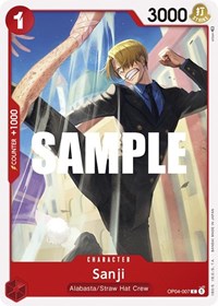 Sanji (007) - Kingdoms of Intrigue - OP04-007