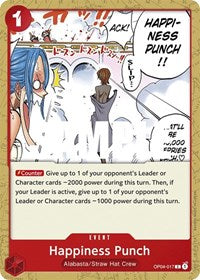 Happiness Punch - Kingdoms of Intrigue - OP04-017