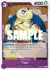 Tom - Kingdoms of Intrigue - OP04-061