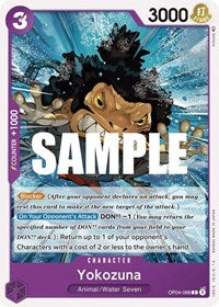 Yokozuna - Kingdoms of Intrigue - OP04-068