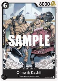 Oimo & Kashii - Kingdoms of Intrigue - OP04-078
