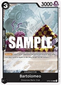 Bartolomeo - Kingdoms of Intrigue - OP04-089
