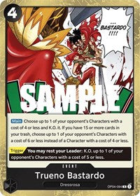 Trueno Bastardo - Kingdoms of Intrigue - OP04-094