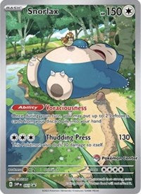 Snorlax - 051 (Pokemon Center Exclusive) - SV: Scarlet & Violet Promo Cards - 051
