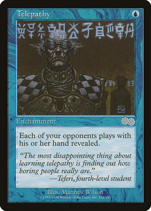 Telepathy - Urza's Saga - 102