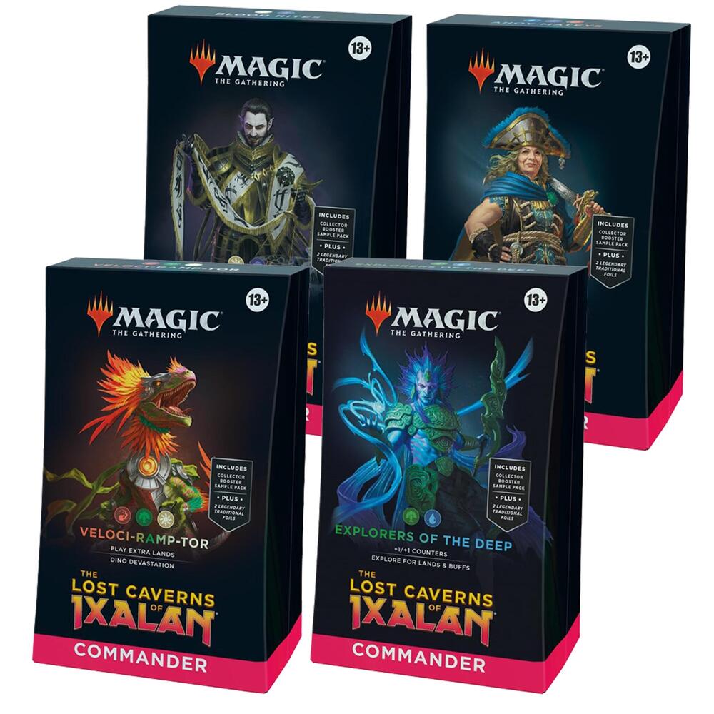 The Lost Caverns of Ixalan - Commander Deck Case