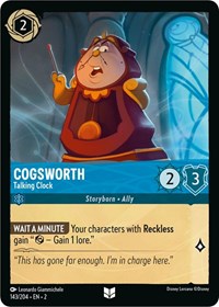 Cogsworth - Talking Clock - Rise of the Floodborn - 143/204