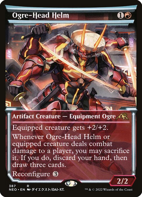 Ogre-Head Helm - Kamigawa: Neon Dynasty - 387