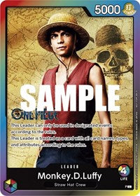 Monkey.D.Luffy (Leader Pack - Live Action) (Sealed Battle 2023 Vol. 1) - One Piece Promotion Cards