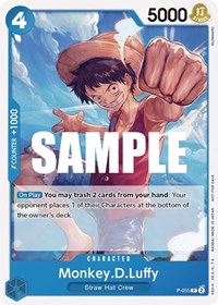 Monkey.D.Luffy (055) (Sealed Battle Kit Vol. 1) - One Piece Promotion Cards - P-055