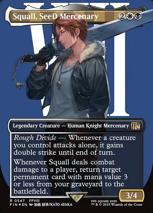 Squall, SeeD Mercenary - Final Fantasy - 547