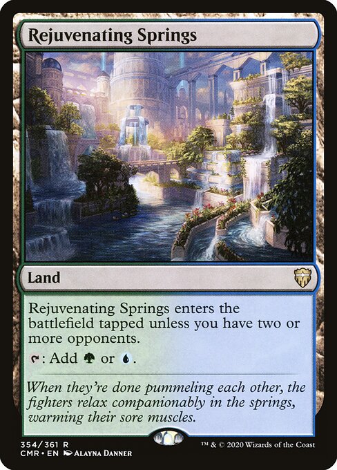 Rejuvenating Springs - Commander Legends - 354