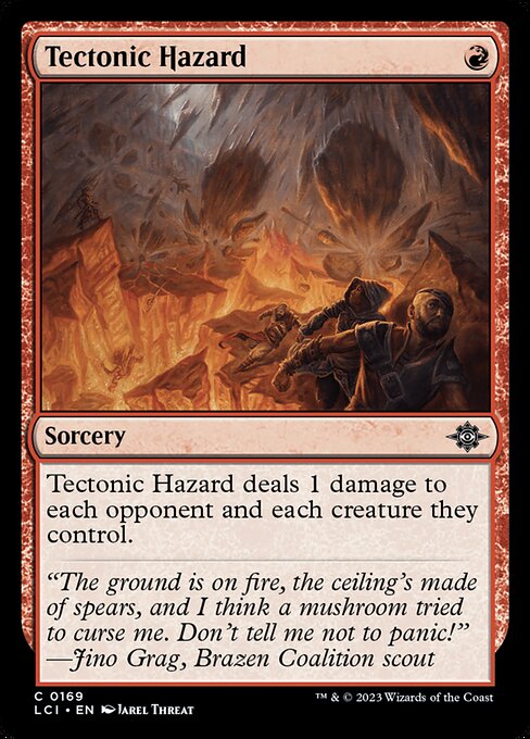 Tectonic Hazard - The Lost Caverns of Ixalan - 169