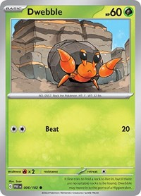 Dwebble - SV04: Paradox Rift - 006/182