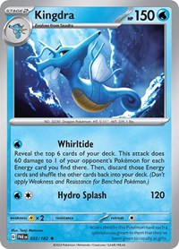 Kingdra - SV04: Paradox Rift - 032/182