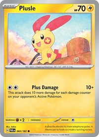 Plusle - 060/182 - SV04: Paradox Rift - 060/182