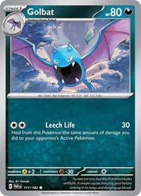 Golbat - SV04: Paradox Rift - 111/182