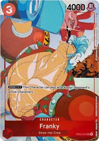 Franky (Gift Collection 2023) - One Piece Promotion Cards - OP01-021