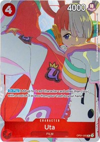 Uta (Gift Collection 2023) - One Piece Promotion Cards - OP01-005