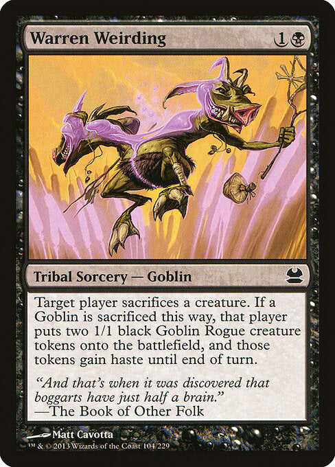 Warren Weirding - Modern Masters - 104