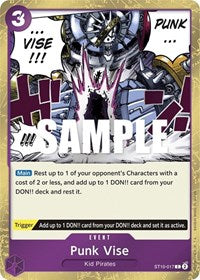 Punk Vise - Ultra Deck: The Three Captains - ST10-017
