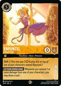 Rapunzel - Gifted Artist - Disney Lorcana Promo Cards - 31