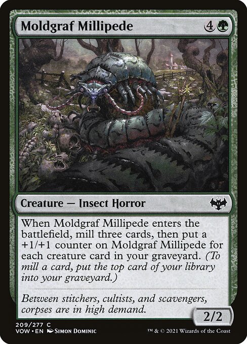 Moldgraf Millipede - Innistrad: Crimson Vow - 209