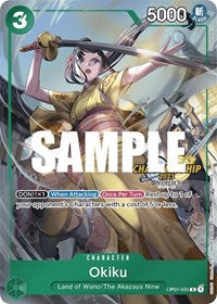Okiku (CS 2023 Celebration Pack) - One Piece Promotion Cards - OP01-035