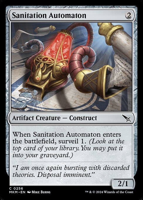 Sanitation Automaton - Murders at Karlov Manor - 256
