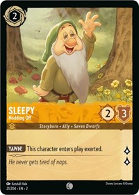 Sleepy - Nodding Off - Rise of the Floodborn - 21/204
