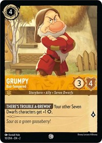 Grumpy - Bad-Tempered - Rise of the Floodborn - 10/204