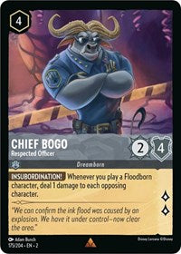 Chief Bogo - Respected Officer - Rise of the Floodborn - 175/204