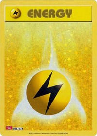 Basic Lightning Energy - Trading Card Game Classic - 034/034