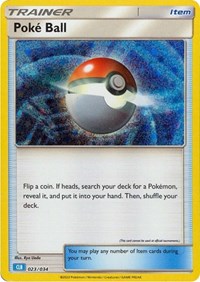 Poke Ball (CLB) - Trading Card Game Classic - 023/034