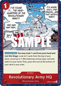 Revolutionary Army HQ - Awakening of the New Era - OP05-021
