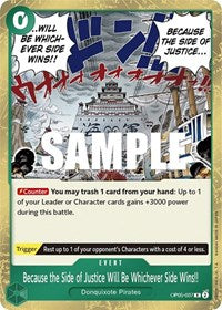Because the Side of Justice Will Be Whichever Side Wins!! - Awakening of the New Era - OP05-037