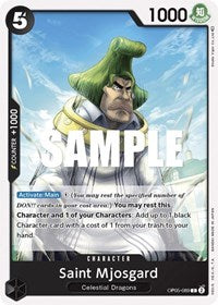 Saint Mjosgard - Awakening of the New Era - OP05-089